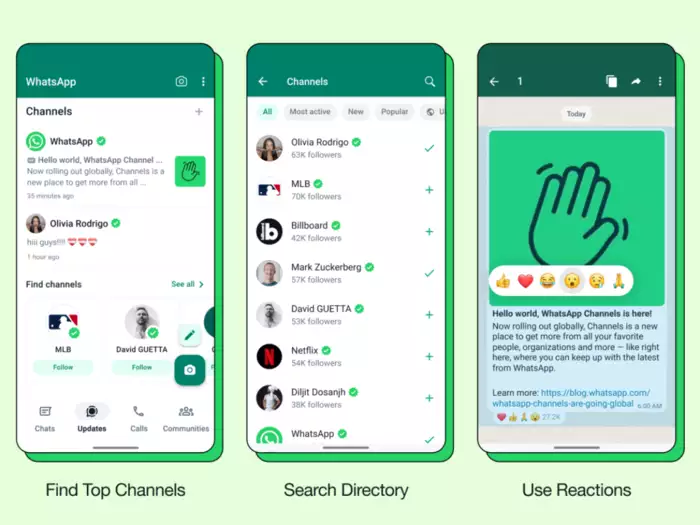 WhatsApp पर भी Channels फीचर, Channels फीचर के जरिए लोगों को कई अहम अपडेट